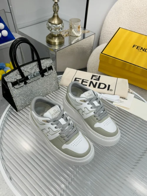 Fendi Leather Sneakers