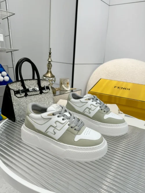 Fendi Leather Sneakers