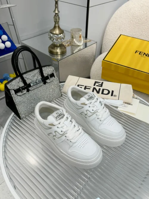 Fendi Leather Sneakers Style 0018