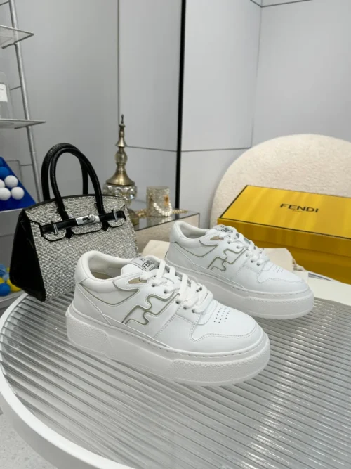 Fendi Leather Sneakers Style 0018