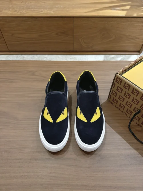 Fendi Lambskin Loafers