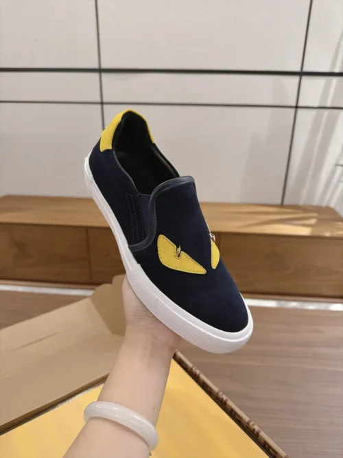 Fendi Lambskin Loafers