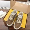 Fendi Fendi Match Leather Sneakers