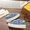 Fendi Fendi Match Leather Sneakers Style 0026