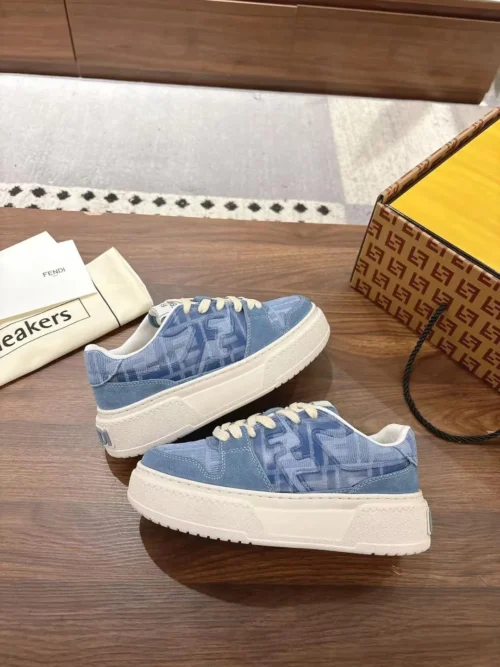 Fendi Fendi Match Leather Sneakers Style 0026