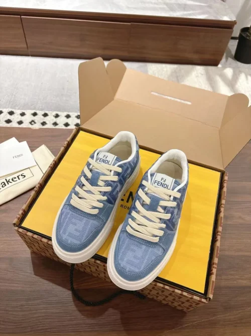 Fendi Fendi Match Leather Sneakers Style 0026