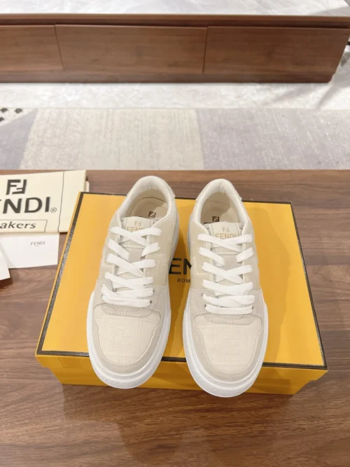 Fendi Fendi Match Leather Sneakers Style 0027