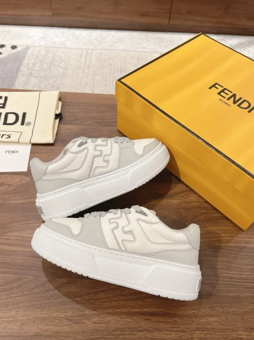 Fendi Fendi Match Leather Sneakers Style 0029