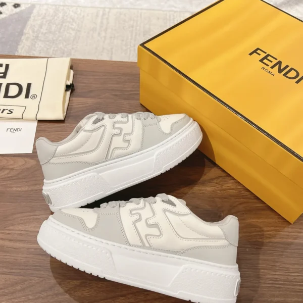 Fendi Fendi Match Leather Sneakers Style 0029