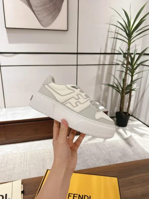 Fendi Fendi Match Leather Sneakers Style 0029
