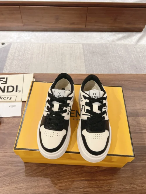 Fendi Fendi Match Leather Sneakers Style 0030