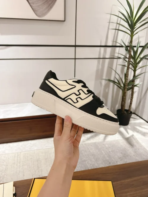 Fendi Fendi Match Leather Sneakers Style 0030