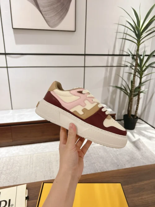 Fendi Fendi Match Leather Sneakers Style 0031