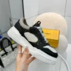 Fendi Force Brown Calfskin Sneakers Style 0034