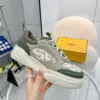 Fendi Force Brown Calfskin Sneakers Style 0036