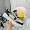 Fendi Force Brown Calfskin Sneakers Style 0037