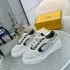 Fendi Force Brown Calfskin Sneakers Style 0039