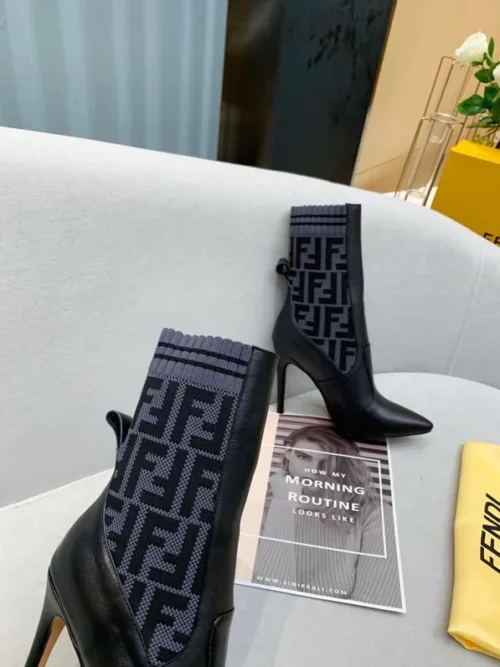 Fendi Leather Boots Style 0040