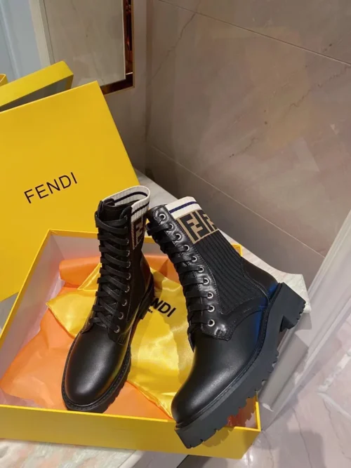 Fendi Lambskin Boots