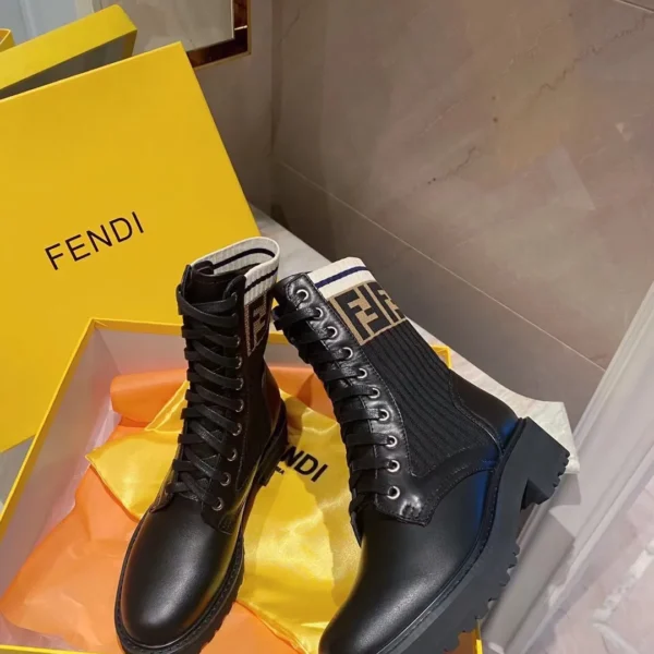 Fendi Lambskin Boots