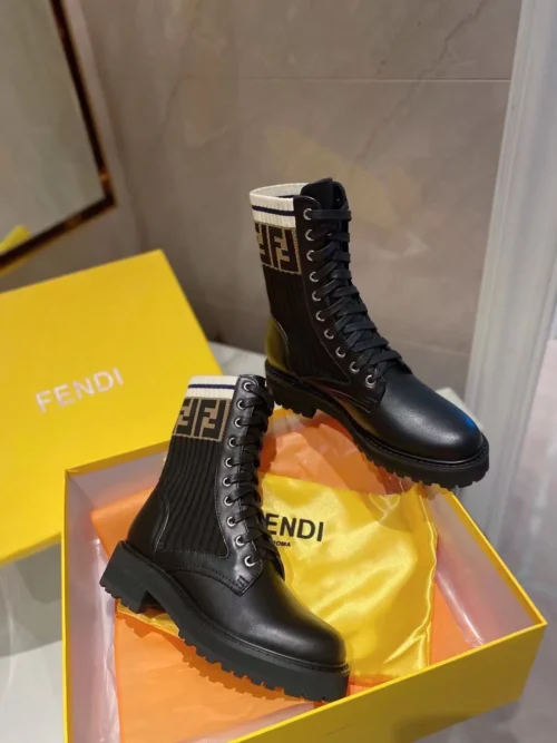 Fendi Lambskin Boots