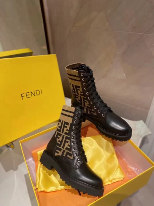 Fendi Lambskin Boots Style 0050