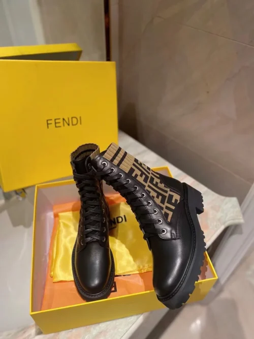 Fendi Lambskin Boots Style 0050