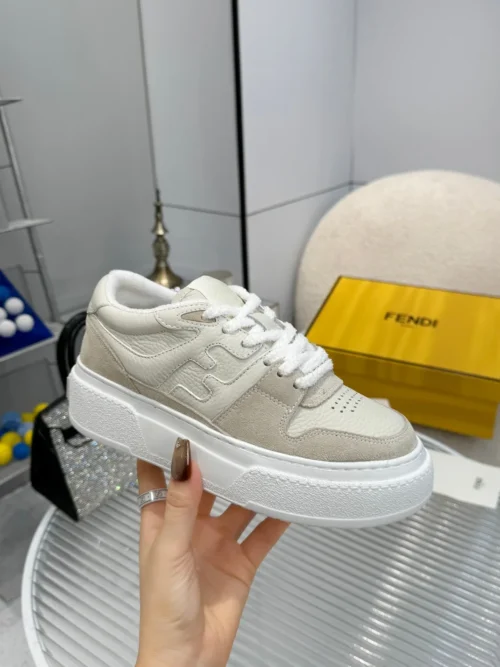 Fendi Leather Sneakers Style 0054