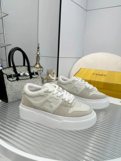 Fendi Leather Sneakers Style 0054