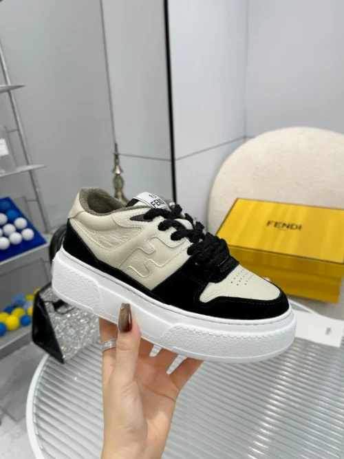 Fendi Leather Sneakers Style 0055