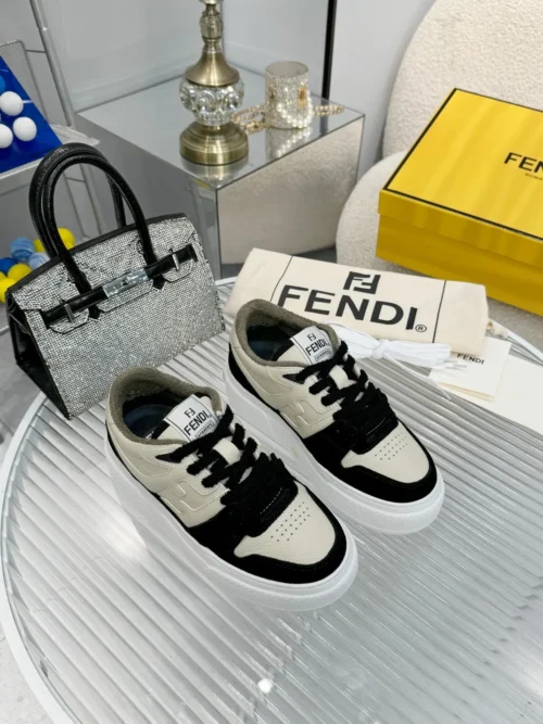 Fendi Leather Sneakers Style 0055