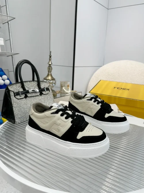 Fendi Leather Sneakers Style 0055
