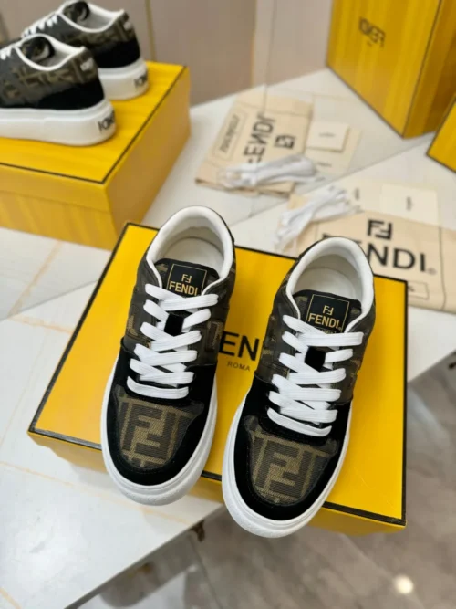 Fendi Leather Sneakers Style 0056