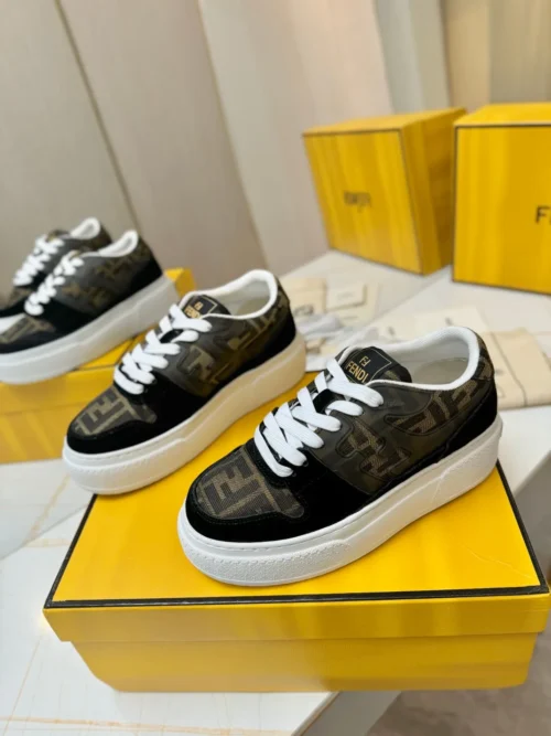 Fendi Leather Sneakers Style 0056