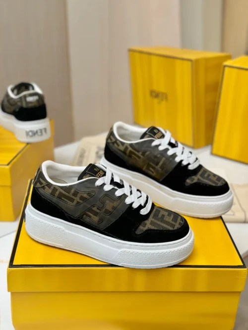 Fendi Leather Sneakers Style 0056