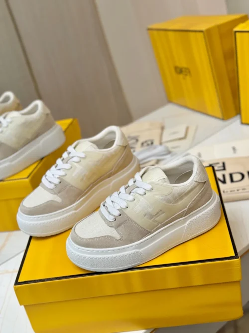 Fendi Leather Sneakers Style 0057