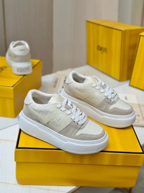 Fendi Leather Sneakers Style 0057