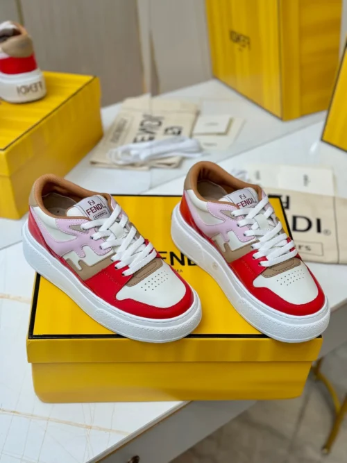 Fendi Leather Sneakers Style 0061