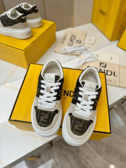Fendi Leather Sneakers Style 0062