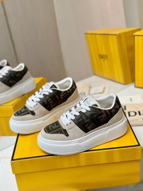 Fendi Leather Sneakers Style 0062