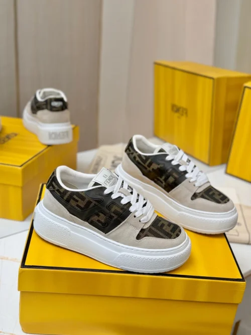 Fendi Leather Sneakers Style 0062
