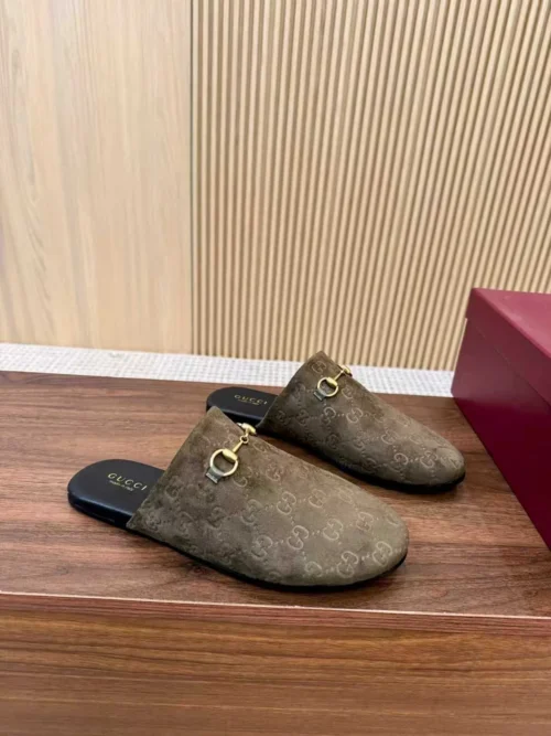 Gucci Lambskin Slides