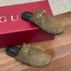 Gucci Lambskin Slides