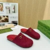 Gucci Lambskin Slides Style 0015