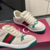 Gucci Screener Leather Sneakers Style 0064