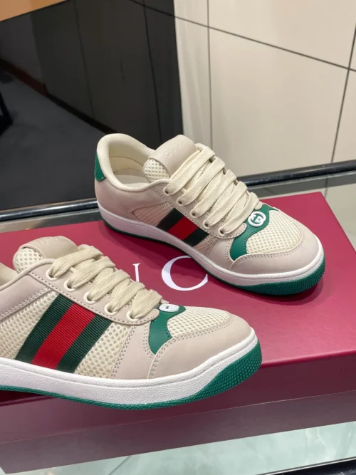 Gucci Screener Leather Sneakers Style 0064