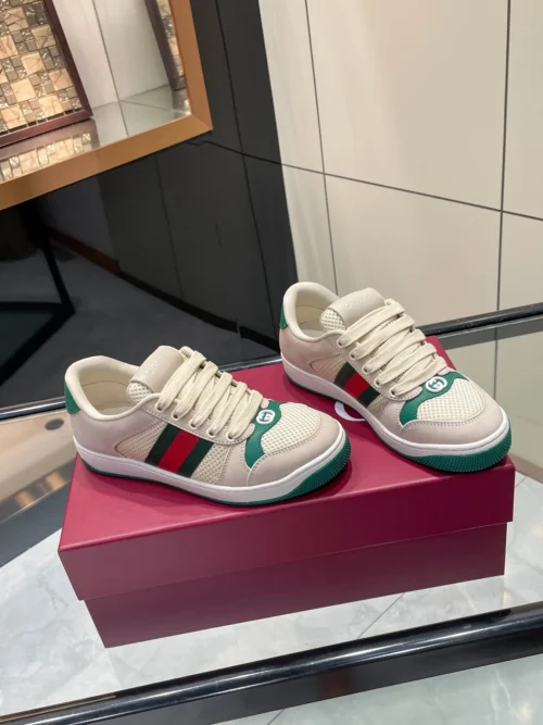 Gucci Screener Leather Sneakers Style 0064