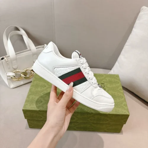 Gucci Screener Leather Sneakers Style 0066