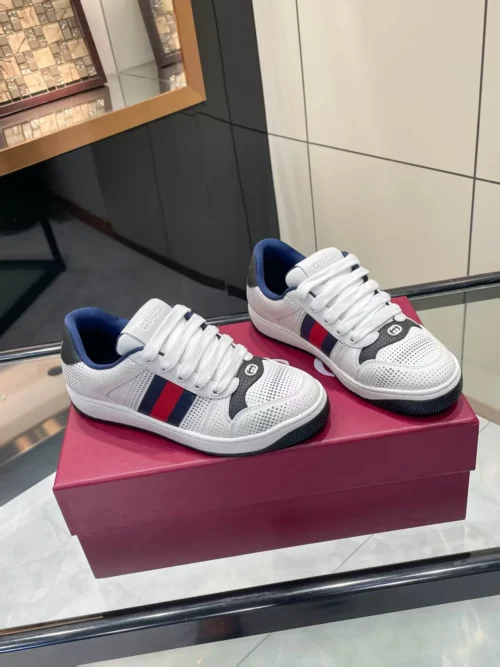 Gucci Screener Leather Sneakers Style 0069