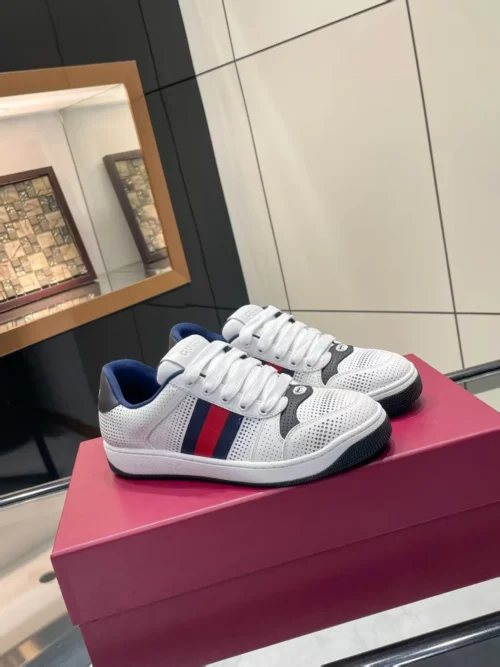 Gucci Screener Leather Sneakers Style 0069